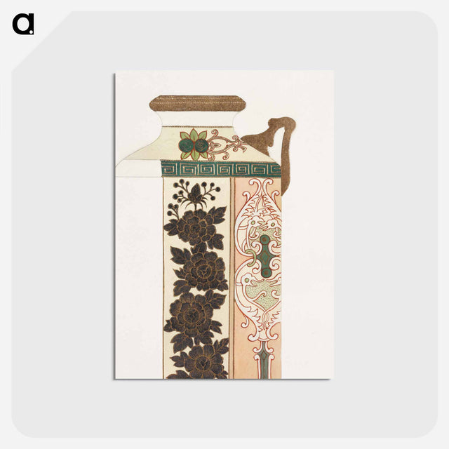 アートポストカード-Design for a Jug
 - ノリタケ工場 Postcard.