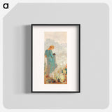 Pandora - Odilon Redon Poster.