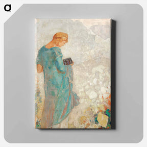 アートパネル-Pandora - オディロン ルドン Canvas.