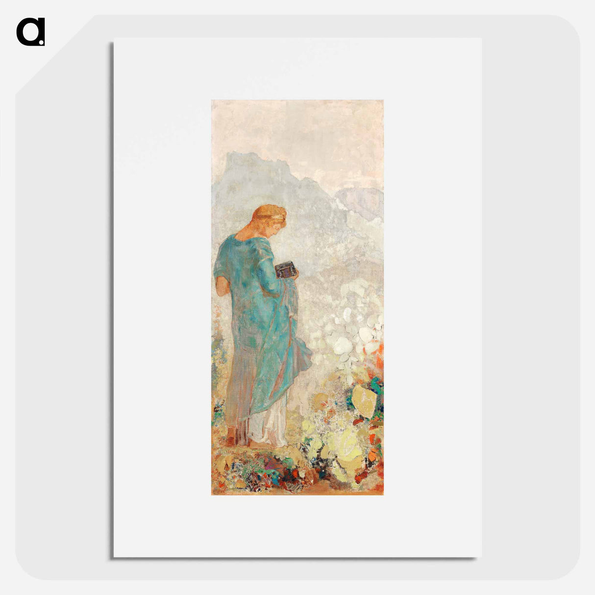 Pandora - Odilon Redon Poster.