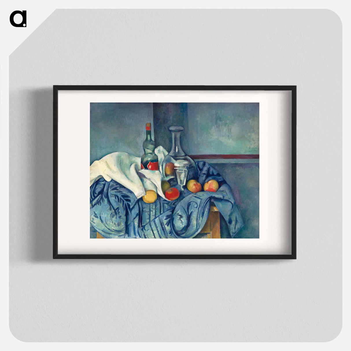 The Peppermint Bottle - Paul Cezanne Poster.