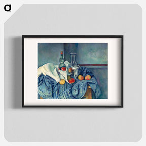 アートポスター-The Peppermint Bottle - ポール セザンヌ Poster.