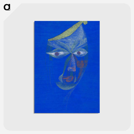 アートポストカード-Bildnis eines Asiaten (Portrait of an Oriental)
 - パウル クレー Postcard.