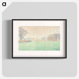 アートポスター-At Flushing (A Flessingue) - ポール シニャック Poster.