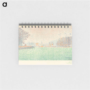 At Flushing (A Flessingue) - ポール シニャック Memo.