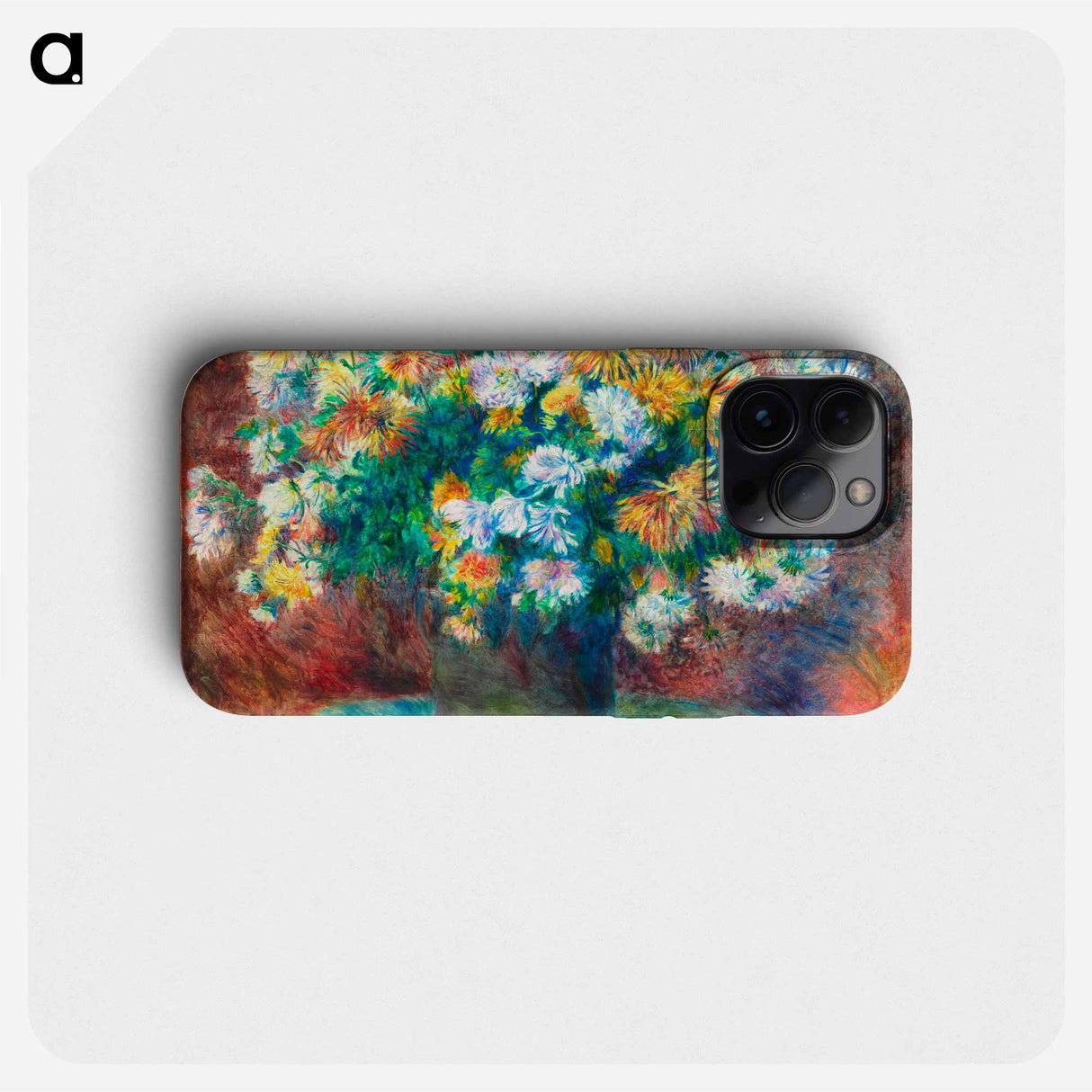 Chrysanthemums - ピエール オーギュスト ルノワール Phone Case.