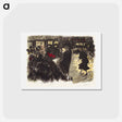 アートポストカード-The Square in the Evening
 - ピエール ボナール Postcard.