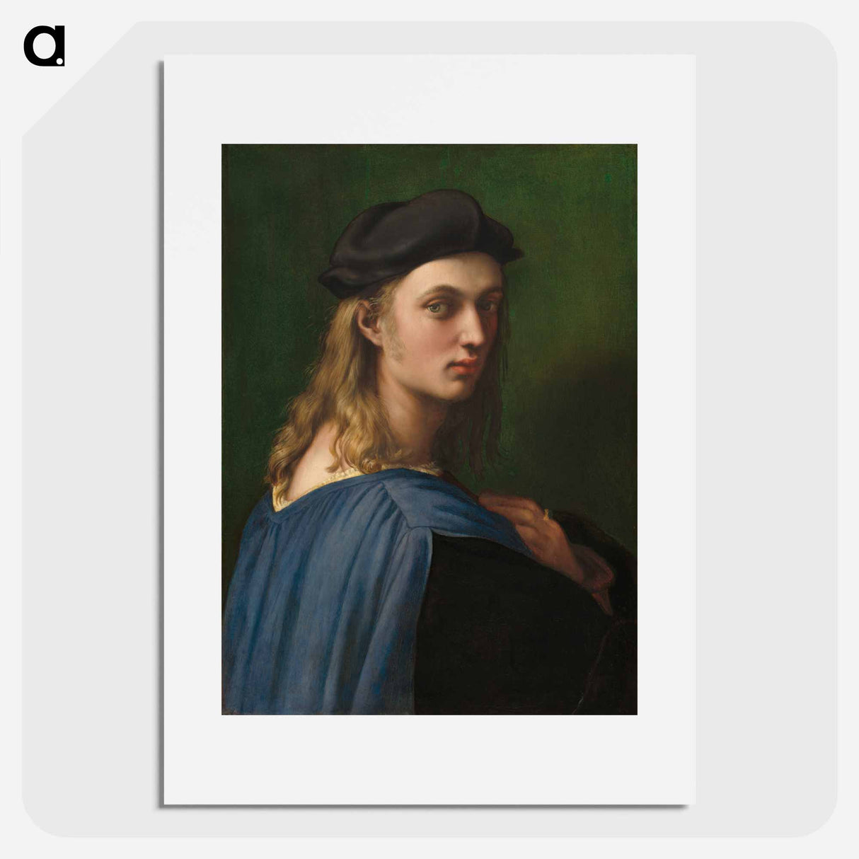 Raphael's Bindo Altoviti - ラファエロ サンティ Poster.