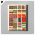 アートパネル-Nineteenth-Century Ornament Pattern
 - 装飾の文法 Canvas.