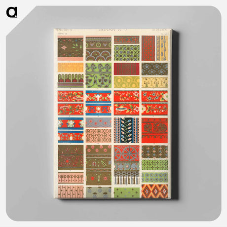 アートパネル-Nineteenth-Century Ornament Pattern
 - 装飾の文法 Canvas.