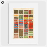 アートポスター-Nineteenth-Century Ornament Pattern
 - 装飾の文法 Poster.