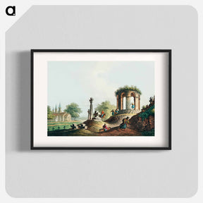 アートポスター-View near Bucharest - オスマン帝国領内の景色 Poster.