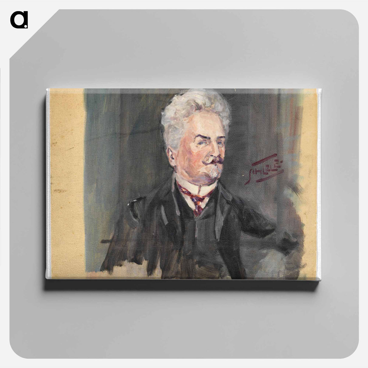 アートパネル-Porträt Leopold Czihaczek
 - ウィーン博物館 Canvas.