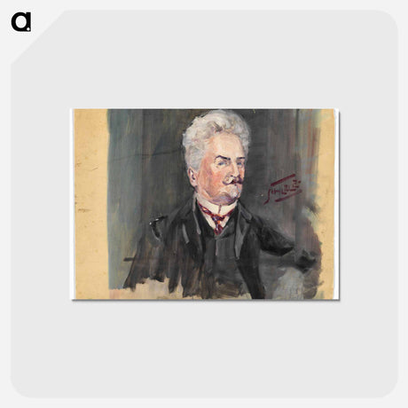 アートポストカード-Porträt Leopold Czihaczek
 - ウィーン博物館 Postcard.