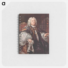 アートメモ帳-Portrait of Bischofs Benjamin Hoadly - ウィリアム ホガース Memo.