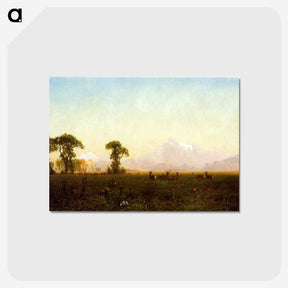1-54_Albert-Bierstadt_postcard