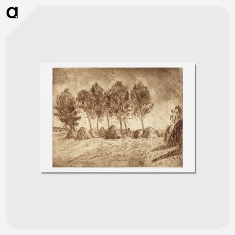 アートポストカード-Heinäsuovat - アルフレッド ウィリアム フィンチ Postcard.