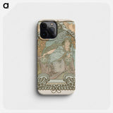 Ilsee, Princesse of Tripoli - Alphonse Mucha Phone Case.