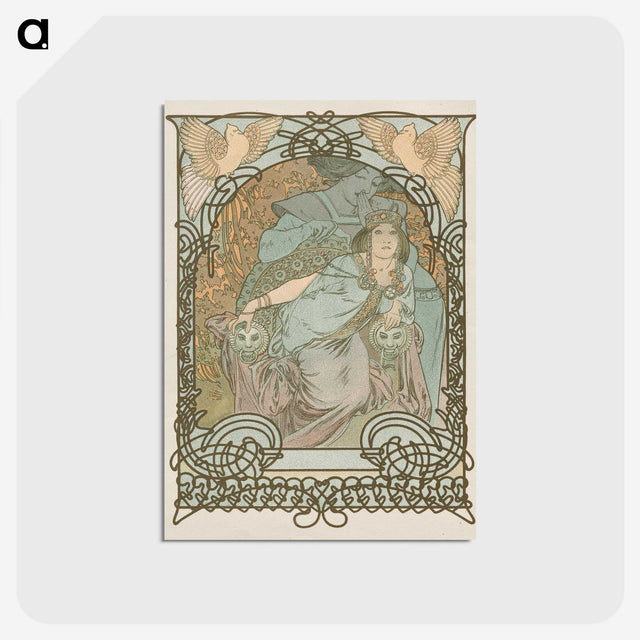 1-54_Alphonse-Mucha_postcard
