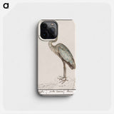 Great Blue Heron - アンセルムス ボエティウス デ ブート Phone Case.