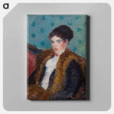 アートパネル-Girl with Fox Furs
 - バーンズ・コレクション Canvas.