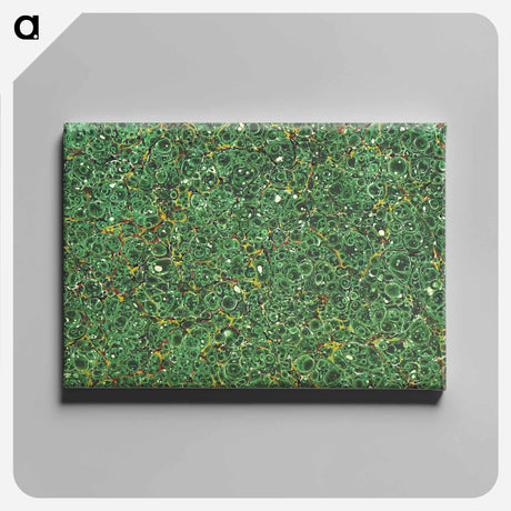 アートパネル-Abstract Green Pattern
 - 大英図書館 Canvas.