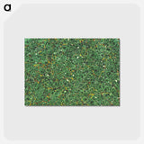 アートポストカード-Abstract Green Pattern
 - 大英図書館 Postcard.