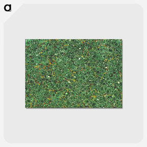 アートポストカード-Abstract Green Pattern
 - 大英図書館 Postcard.