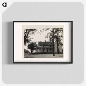 アートポスター-White Clapboard House, Nebraska - ドロテア ラング Poster.