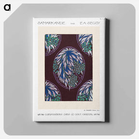 アートパネル-Fruit tree pattern - E.A.セギー Canvas.