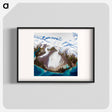 アートポスター-Malaspina Glacier, Alaska
 - 上空からの地球 Poster.