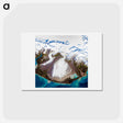 アートポストカード-Malaspina Glacier, Alaska
 - 上空からの地球 Postcard.