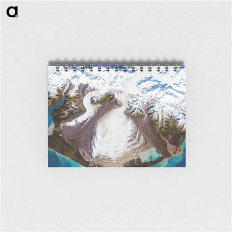 アートメモ帳-Malaspina Glacier, Alaska
 - 上空からの地球 Memo.