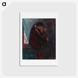 1-54_Edvard-Munch_hagaki