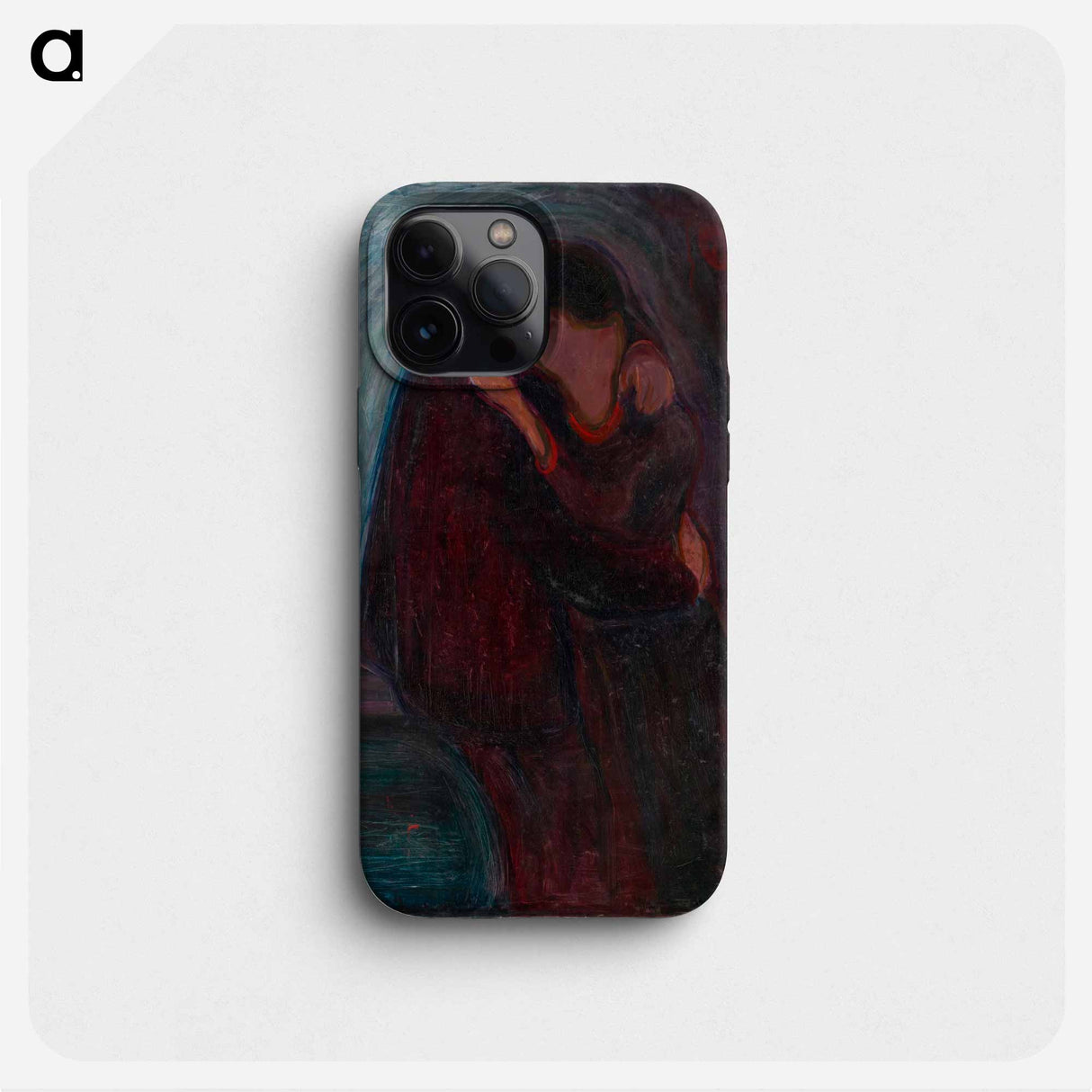 The Kiss - エドヴァルド ムンク Phone Case.