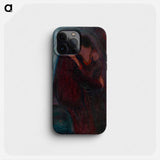 The Kiss - Edvard Munch Phone Case.