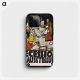 49th Secession exhibition by Egon Schiele - エゴン シーレ Phone Case.