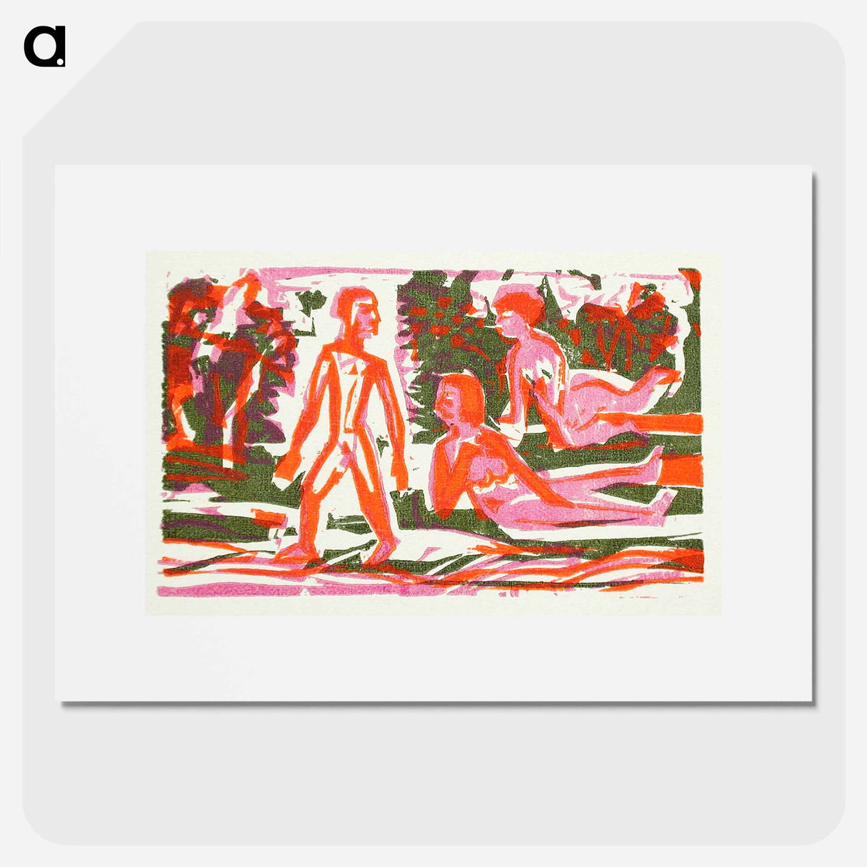 The woodcuts - エルンスト ルートヴィヒ キルヒナー Poster.