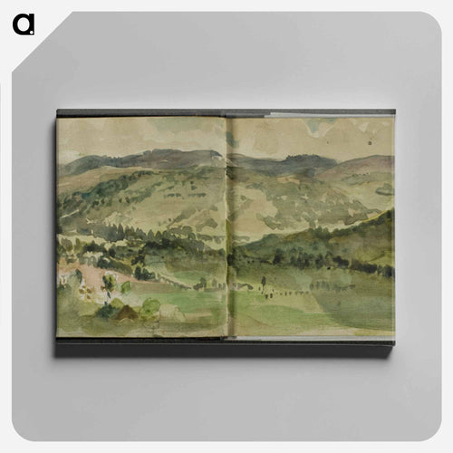 イエロー - ウジェーヌ ドラクロワ Canvas.