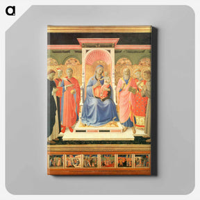 アートパネル-Annalena Altarpiece - フラ アンジェリコ Canvas.