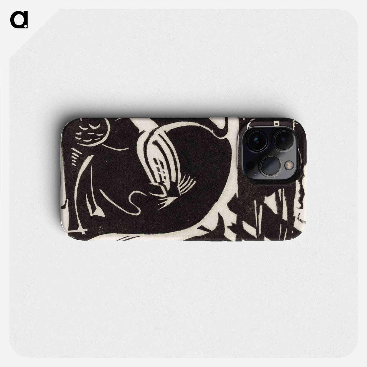 Two Mythical Animals - フランツ マルク Phone Case.