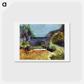 アートポストカード-Landscape - アンリ マティス Postcard.