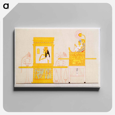 アートパネル-Egyptian Art Litter
 - エジプト美術史 Canvas.