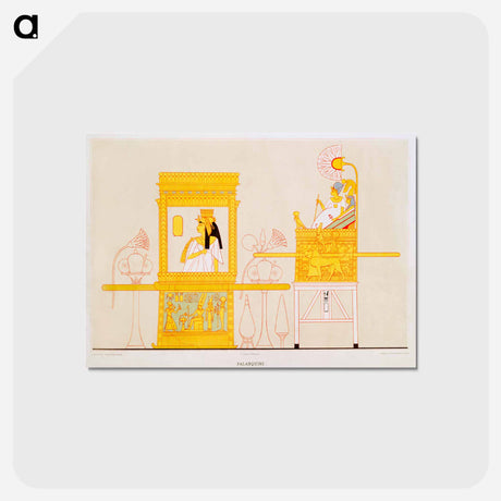 アートポストカード-Egyptian Art Litter
 - エジプト美術史 Postcard.