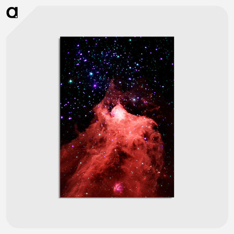 アートポストカード-Trigger-Happy Cloud
 - ハッブル画像 Postcard.