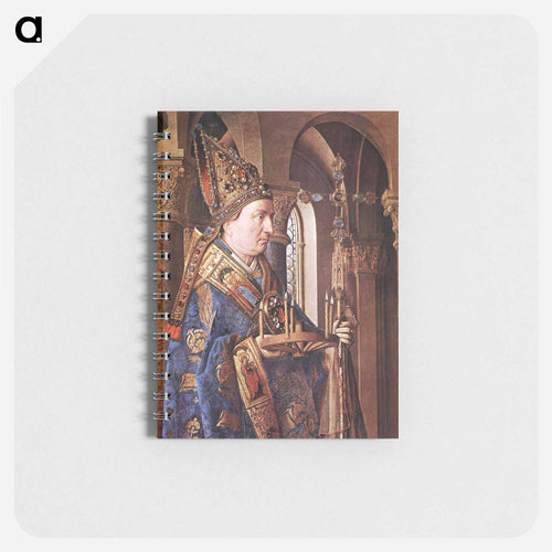 The Madonna of Canon van der Paele (detail) - ヤン ファン エイク Memo.