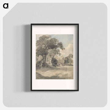 Trees in a Meadow
 - ジョン コンスタブル Poster.