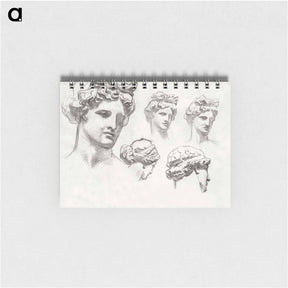 アートメモ帳-Studies for "Apollo and the Muses" - ジョン シンガー サージェント Memo.