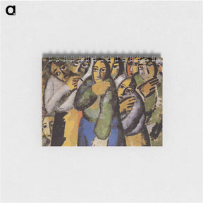 アートメモ帳-Peasant Women in a Church - カジミール マレーヴィチ Memo.