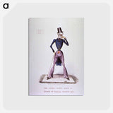 アートポストカード-Death Standing on a Tombstone
 - 国立医学図書館 Postcard.
